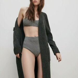 NWOT Zara Women's Grey bralette